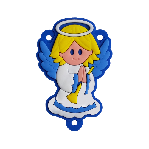 Chaveiro Entremeio Anjinho Azul